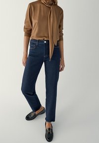 Massimo Dutti Jeans slim fit - dark blue