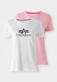 Non selezionato, white/pastel pink