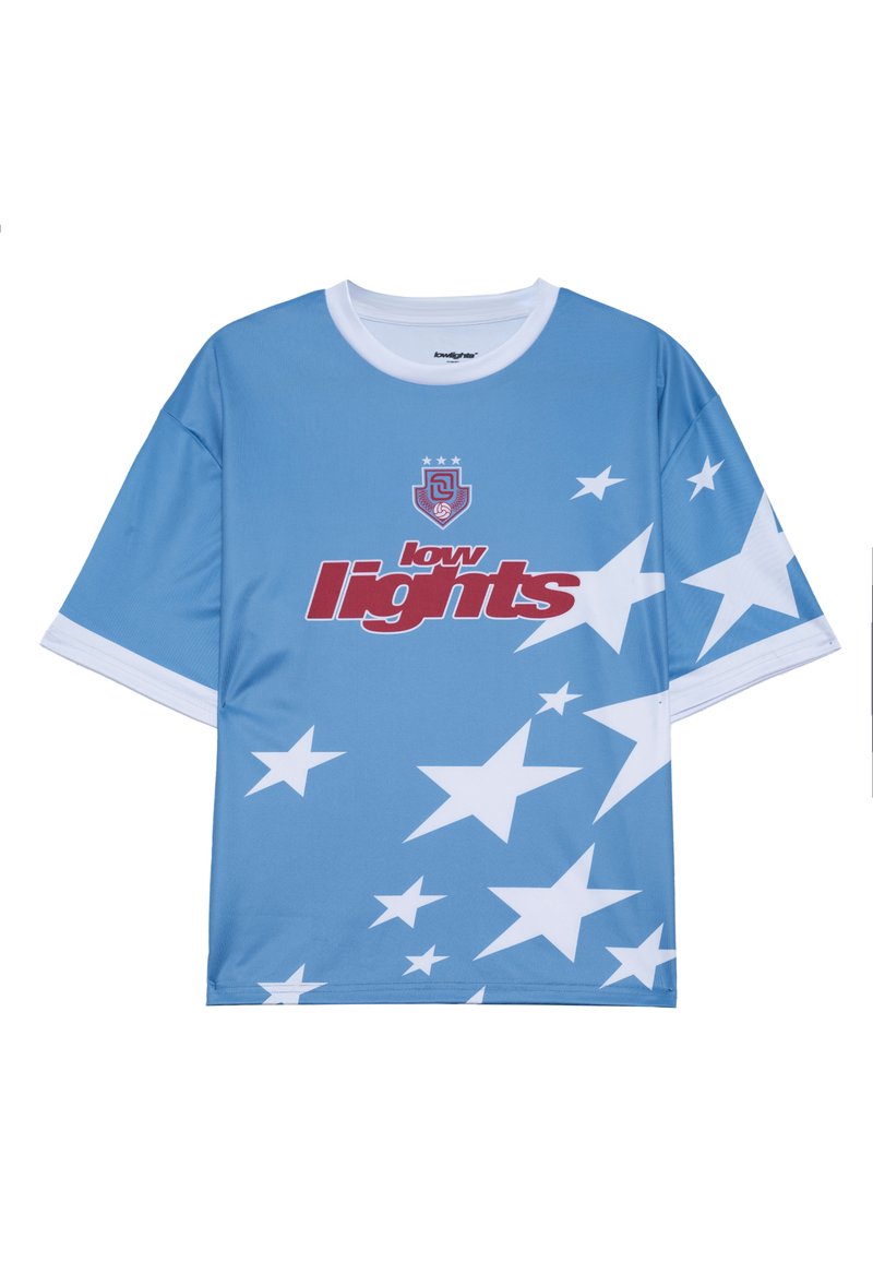 LOW LIGHTS STUDIOS® T-shirt print blauw