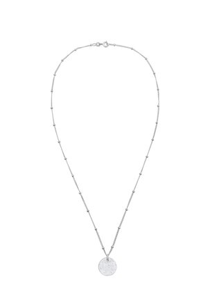 KUGEL DISC PLÄTTCHEN - Collier - silberfarben