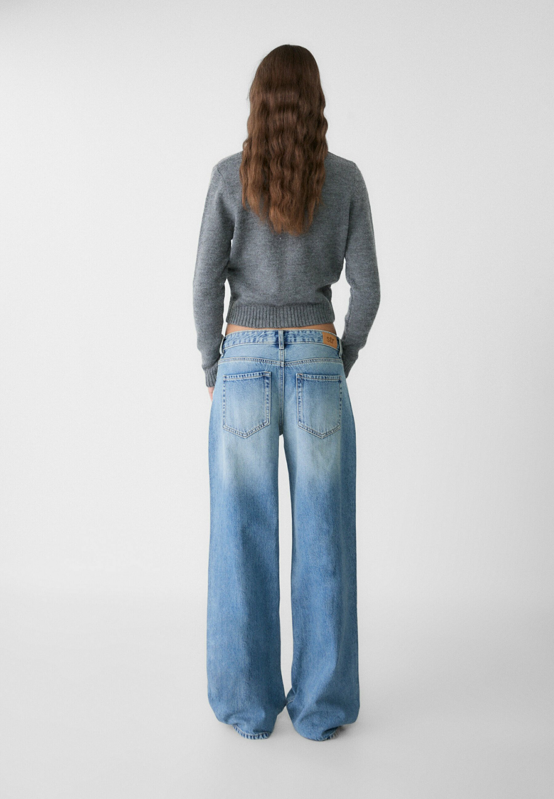 【QUALISARTIFPEREO】DIRTY BAGGY PANTS BAGGY DIRT JEANS rozmiar 34