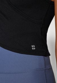 Sweaty Betty MINDFUL SEAMLESS WRAP TANK  - Topper - black