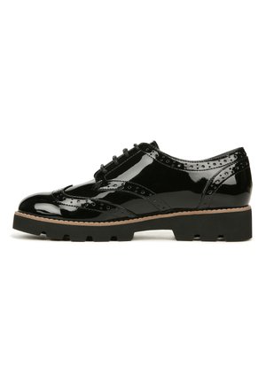 ALFINA - Sportlicher Schnürer - black patent leather