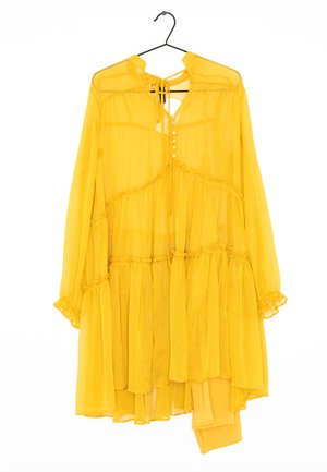 YAS Vestito casual - yellow