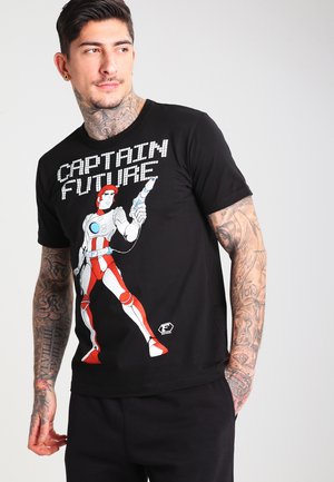 LOGOSHIRT CAPTAIN FUTURE - Print T-shirt - schwarz