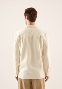Pier One BRUSHED COTTON OVERSHIRT - Shirt - off white