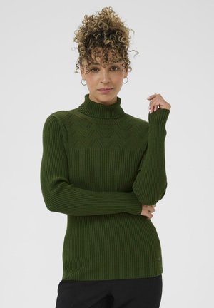 DELA ROLLNECK  - Pullover - rifle green