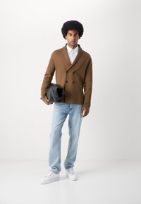 Lindbergh SHAWL COLLAR CARDIGAN - Kardiganas - brown