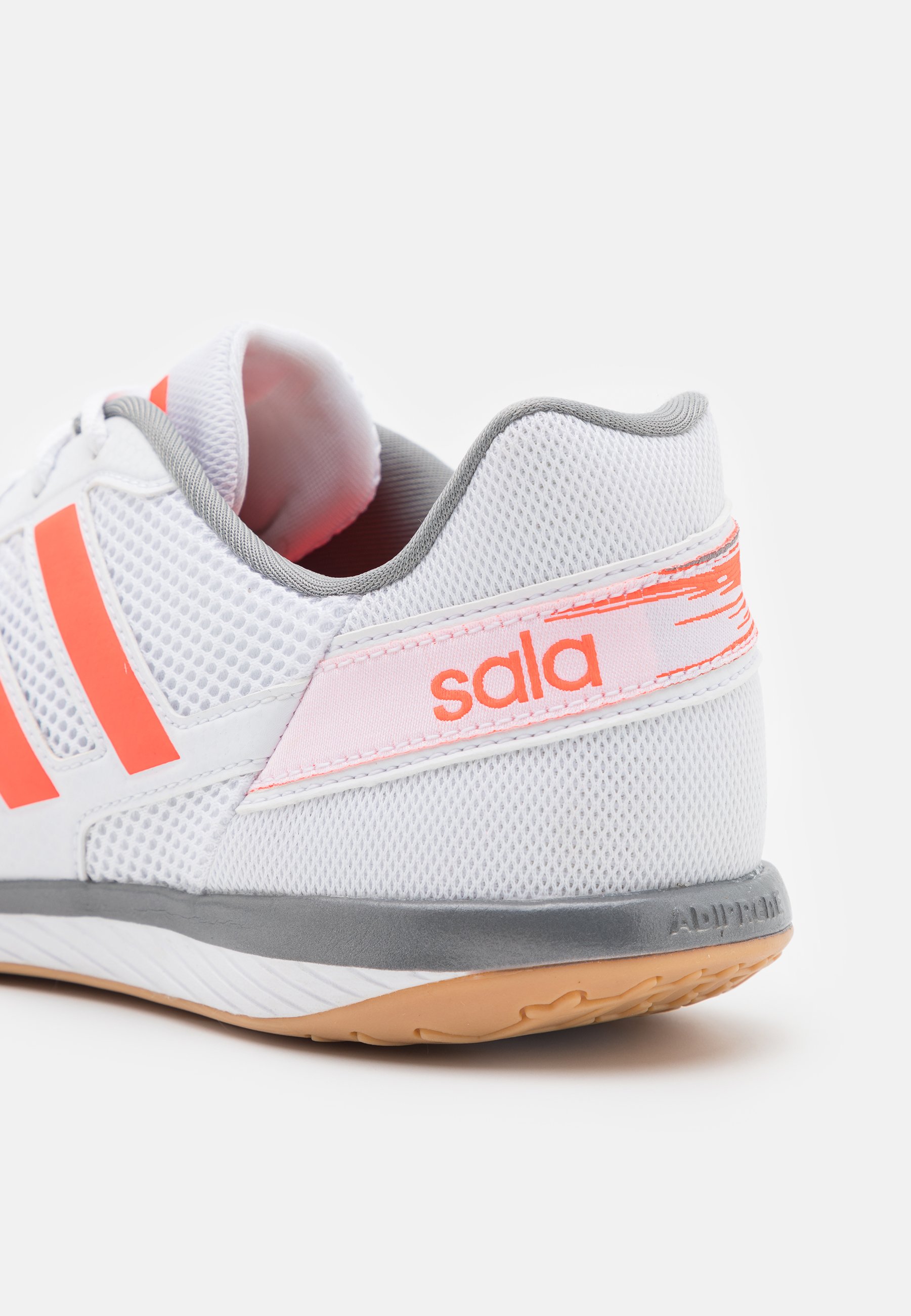 adidas Performance TOP SALA - Indoor football boots - footwear white/solar  red/iron metallic/white - Zalando.de