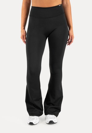 Smilodox, SCHLAGLEGGINGS LOREEN HIGH WAIST SEAMLESS - Leggings - schwarz
