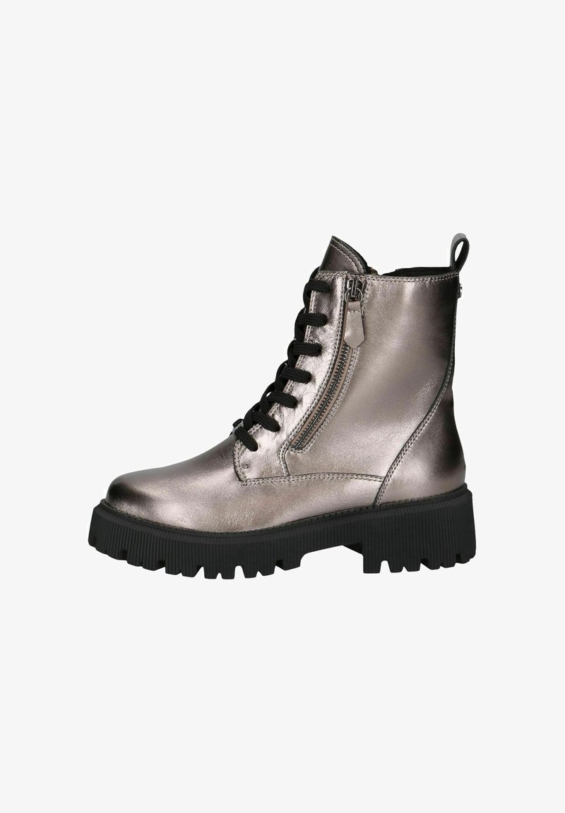 Caprice Bottines à plateau - taupe metallic