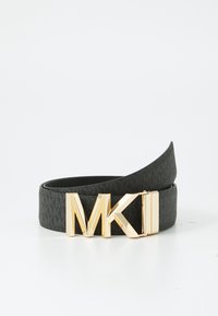 MICHAEL Michael Kors REVERSIBLE - Ceinture - black/gold-coloured