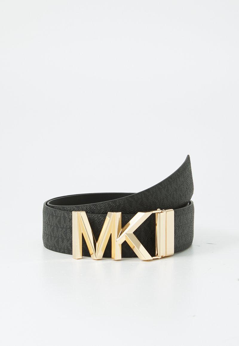 MICHAEL Michael Kors REVERSIBLE - Ceinture - black/gold-coloured