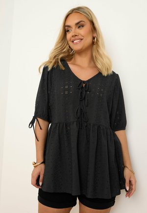 Yours Clothing Camicetta - black