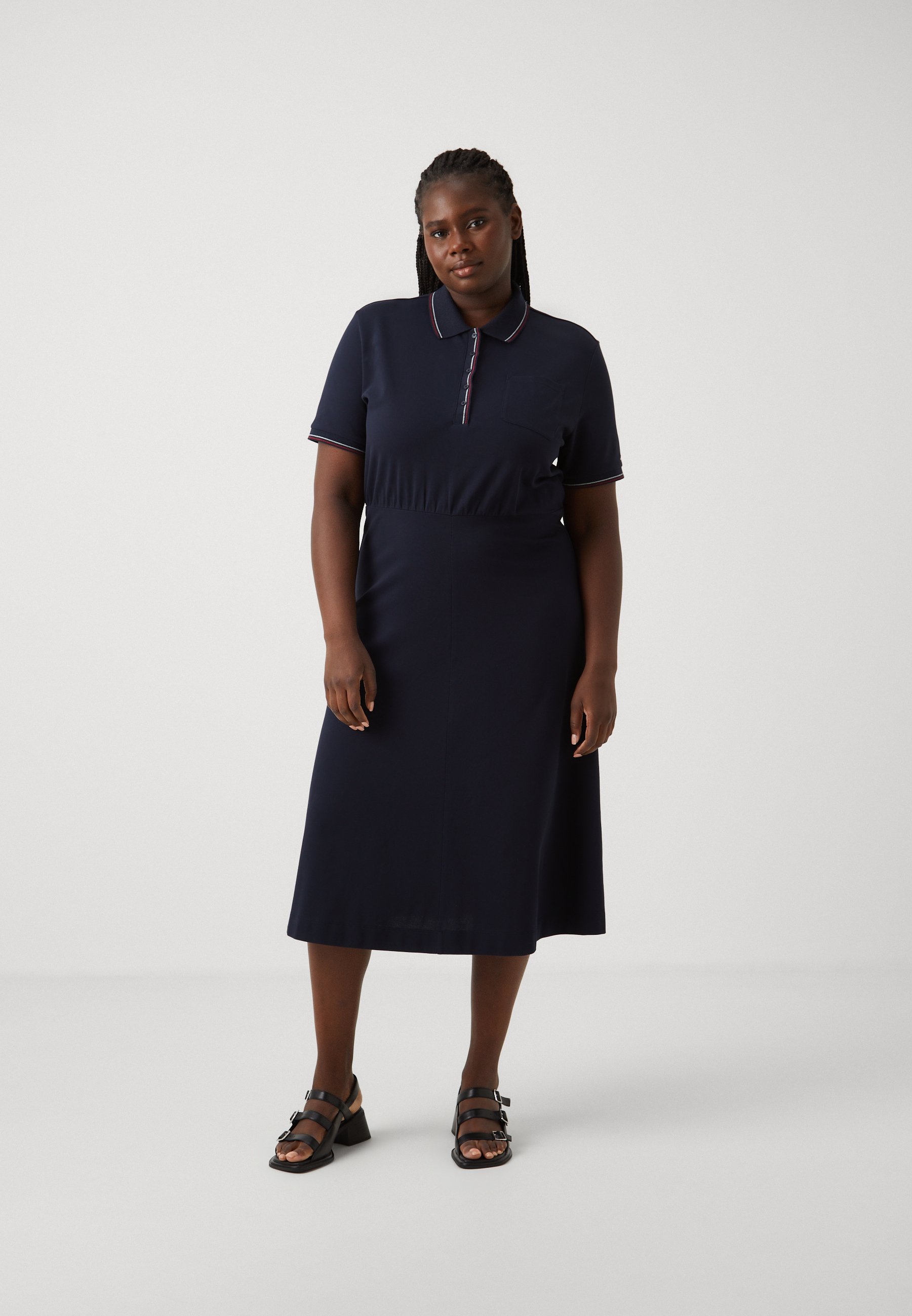 Red Tommy Hilfiger Shirtdress Tommy Hilfiger Curve POLO Jersey Dress Desert Sky/dark Blue Red Tommy Hilfiger Shirtdress Tommy Hilfiger Curve POLO Jersey Dress Desert Sky/dark Blue
