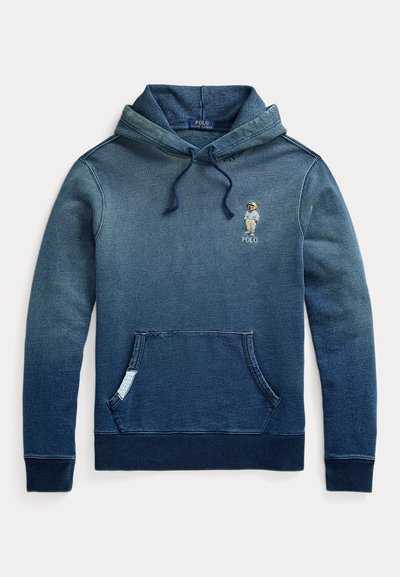 Polo Ralph Lauren POLO BEAR INDIGO FRENCH TERRY HOODIE - Sweat à capuche - dark indigo