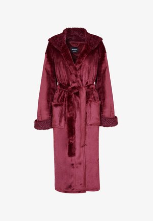 Threadbare, HOODED - Dressing gown - berry