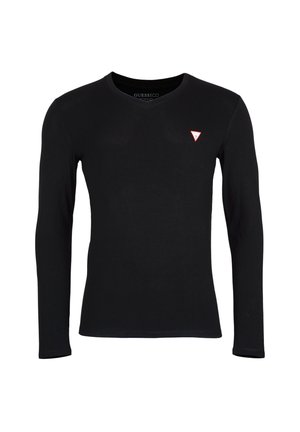 T-shirt à manches longues - schwarz