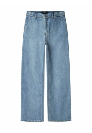 Zvonové džínsy - light blue denim