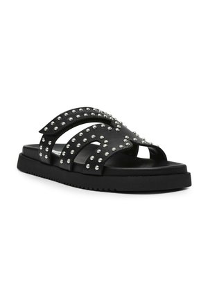 MISSILE- STRAPPO FASCE BORCHIE - Mules - nero