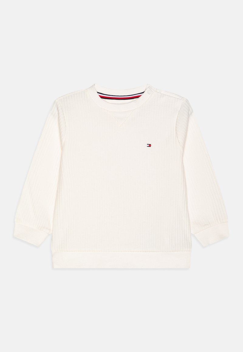 Tommy Hilfiger BABY ESSENTIAL REGULAR UNISEX - Felpa - ancient white