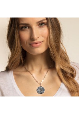 THOMAS SABO STERNZEICHEN COIN  - Pendentif - silver-coloured,turquoise