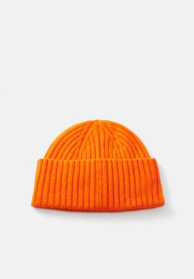 Polo Ralph Lauren WOOL RIB-KNIT WATCH CAP - Gorro - flannel orange