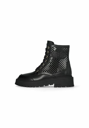 Bottines à lacets - black