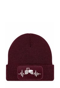 Unselected, bordeauxrot