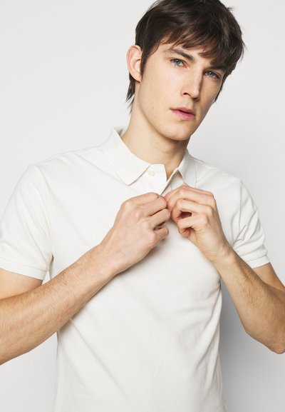 Polo Ralph Lauren SLIM FIT MESH POLO SHIRT - Polo - antique cream