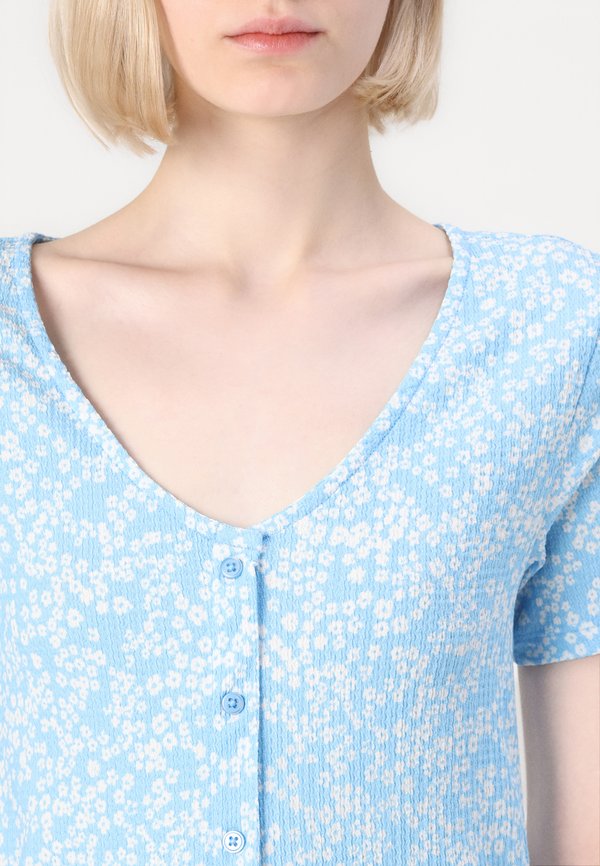 PRINTED BUTTON - Blouse3