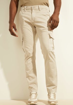 taupe/beige WASHED Jeans Calvin Cargohose - PANT Klein - plaza