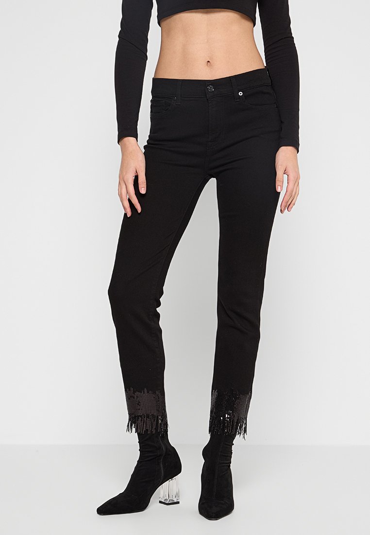 7 For All Mankind Slim fit jeans zwart 7 For All Mankind Slim fit jeans zwart