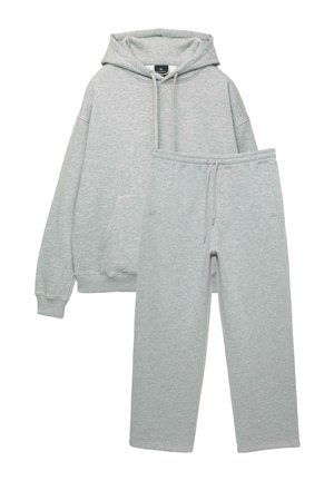 HOODED - SET - Verryttelypuku - light grey