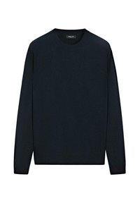 CREW NECK - Stickad tröja - dark blue