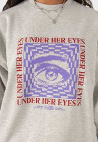 Kaotiko UNDER HER EYES UNISEX - Mikina - grey