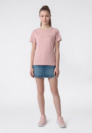 Champion, CHAMPION SS TEE CHAMPION CORE HERITAGE - T-Shirt print - nude