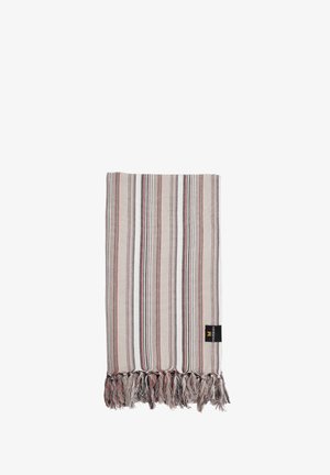 Paplūdimio rankšluostis - grey white red