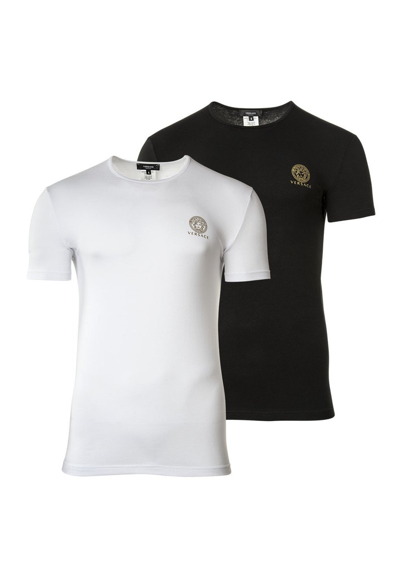 Versace - 2er Pack - Undertrøjer - weiß /schwarz, Forstør