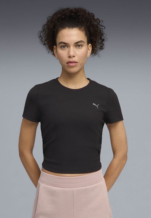 PUMA TEE - Sports T-shirt black — foto 2