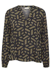 JALIE - Blus - fallen rock black graphic line