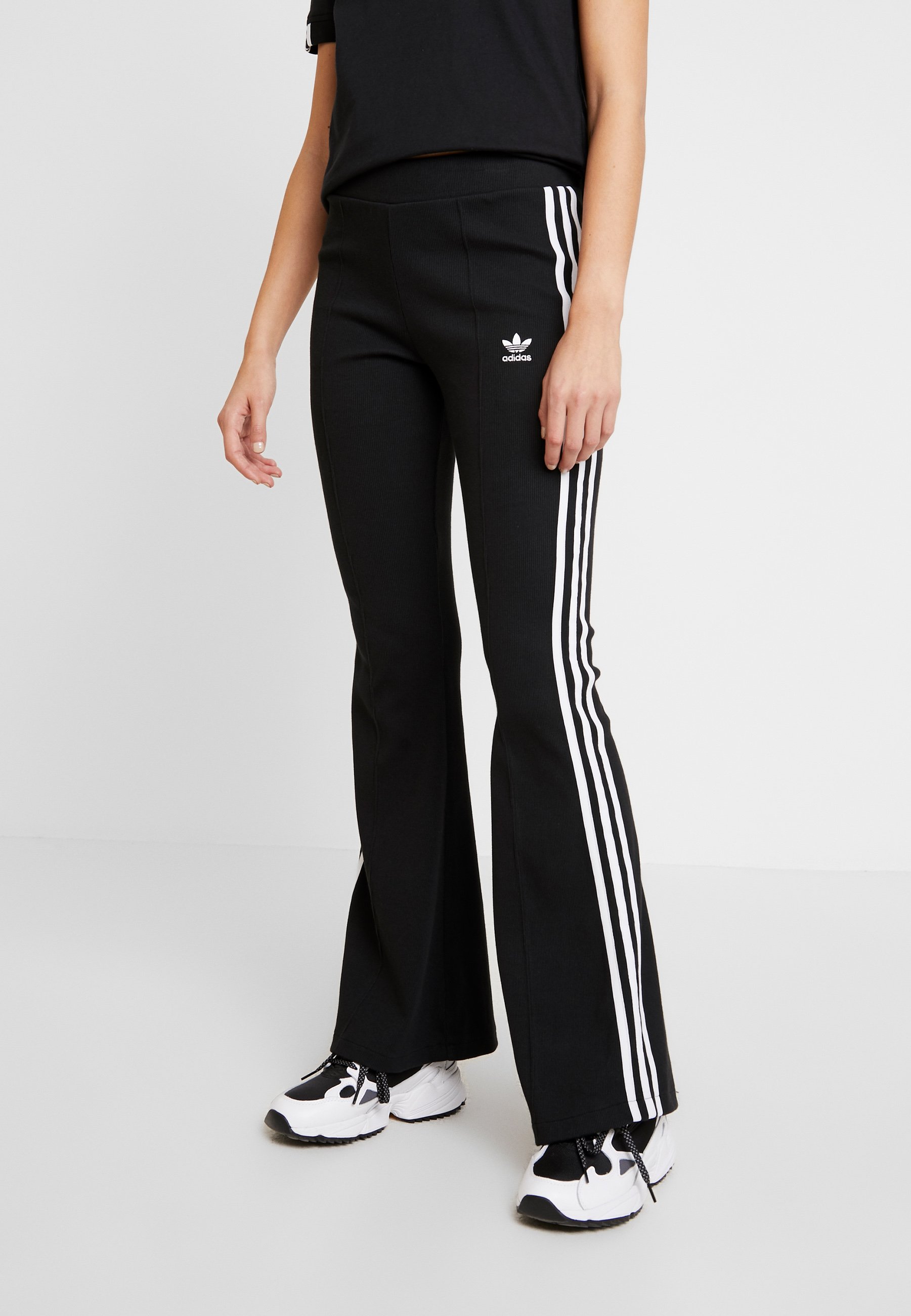 adidas flared tracksuit bottoms
