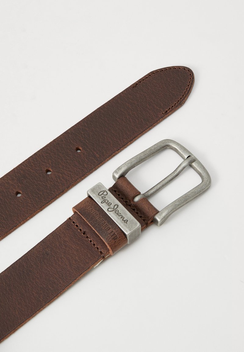 Pepe Jeans TUCKER BELT Cinturón dark brown/marrón oscuro