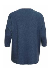 ONLY Carmakoma CARLAMOUR 3/4 TOP JRS NOOS - Long sleeved top - vintage indigo