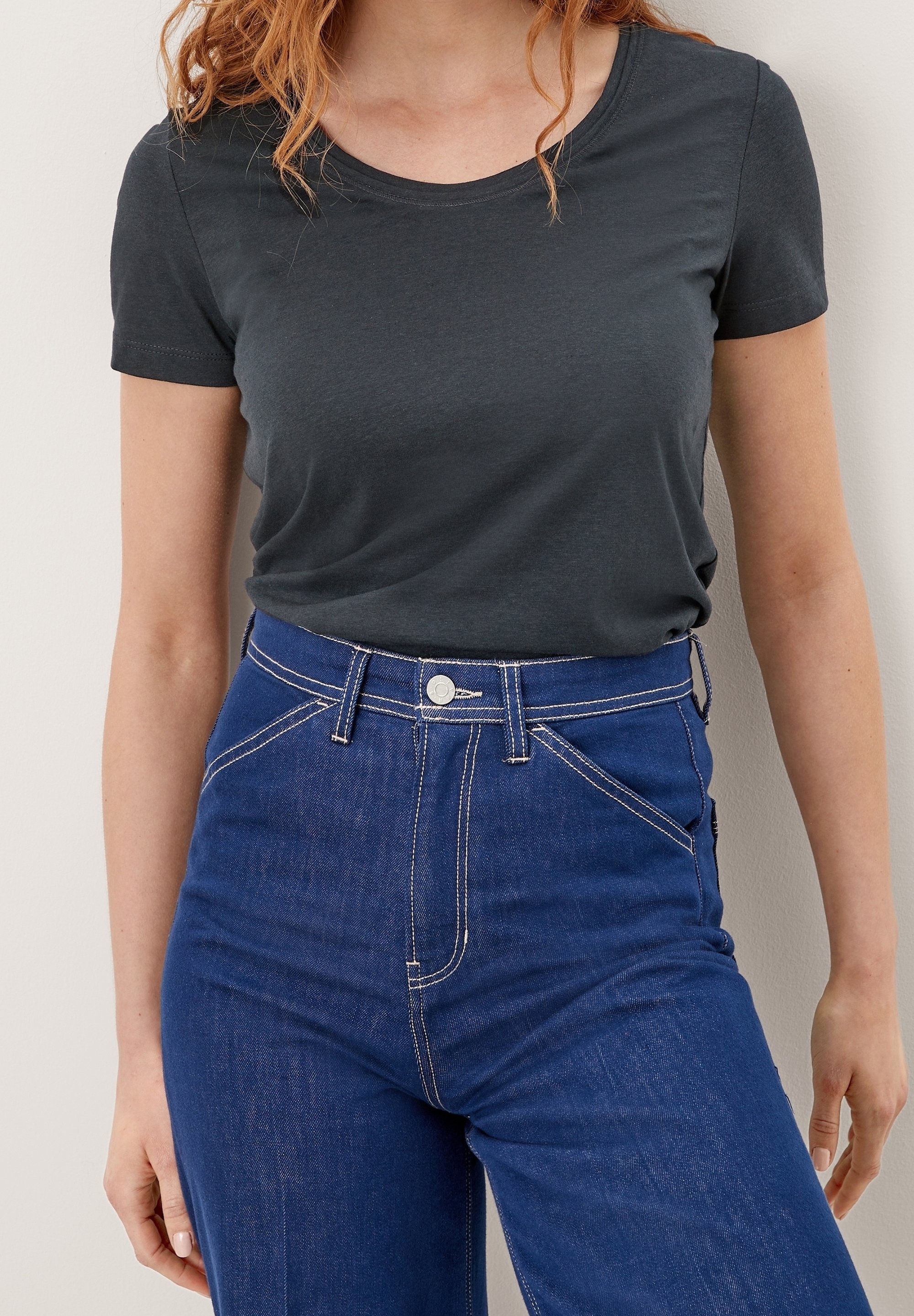 s.Oliver Women's T-Shirt, blue royal
