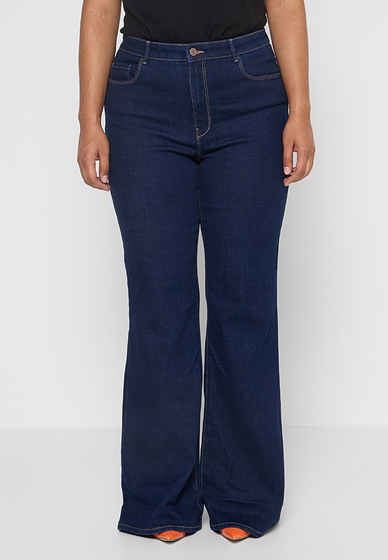 Only Flared Jeans donkerblauw