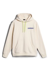 Napapijri B-NENY H - Jersey con capucha - white whisper