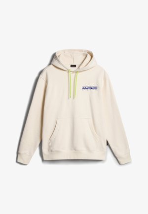Napapijri B-NENY H - Felpa con cappuccio - white whisper
