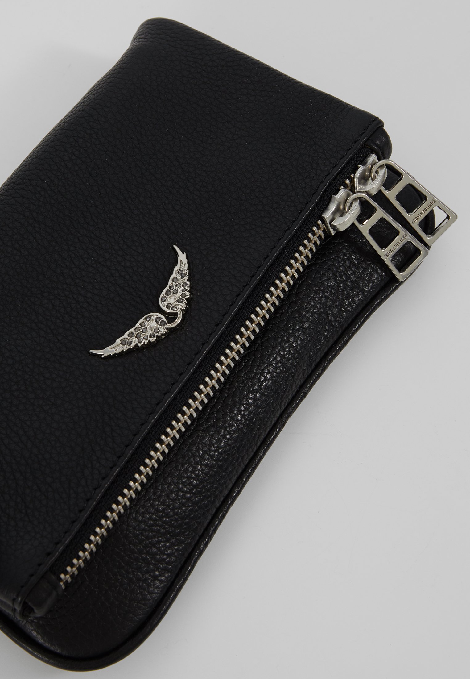 Zadig & Voltaire ROCK NANO GRAIN Skulderveske noir Zadig & Voltaire ROCK NANO GRAIN Skulderveske noir