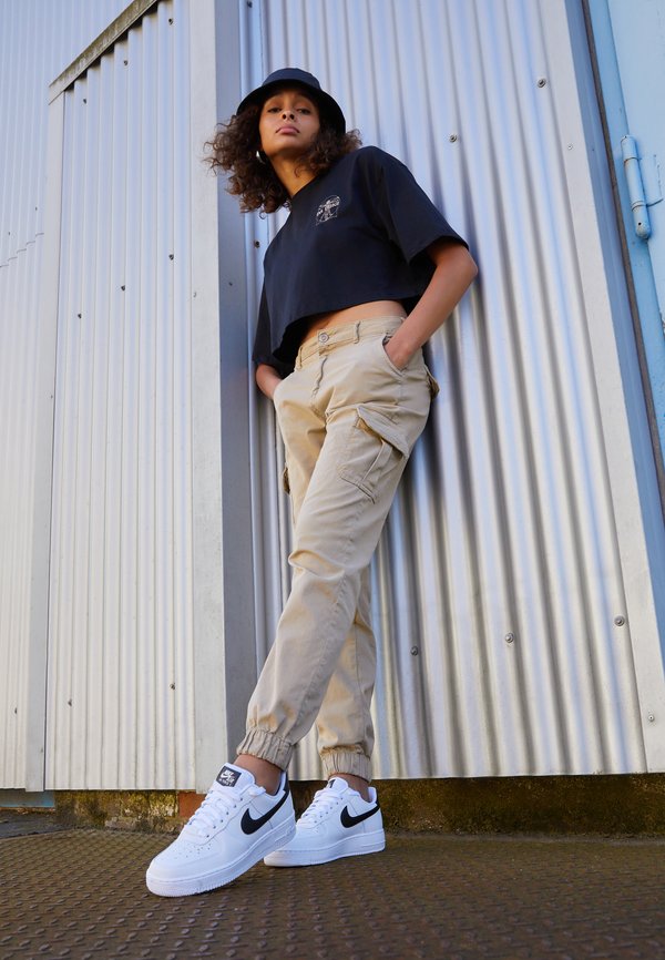 HIGH WAIST - Cargohose - unionbeige